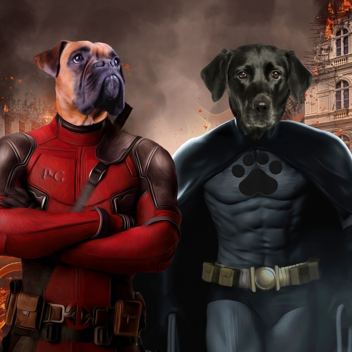 dog canvas, portraits of dogs, portraits dogs, dog paintings, professional dog portraits, Crown and paw,