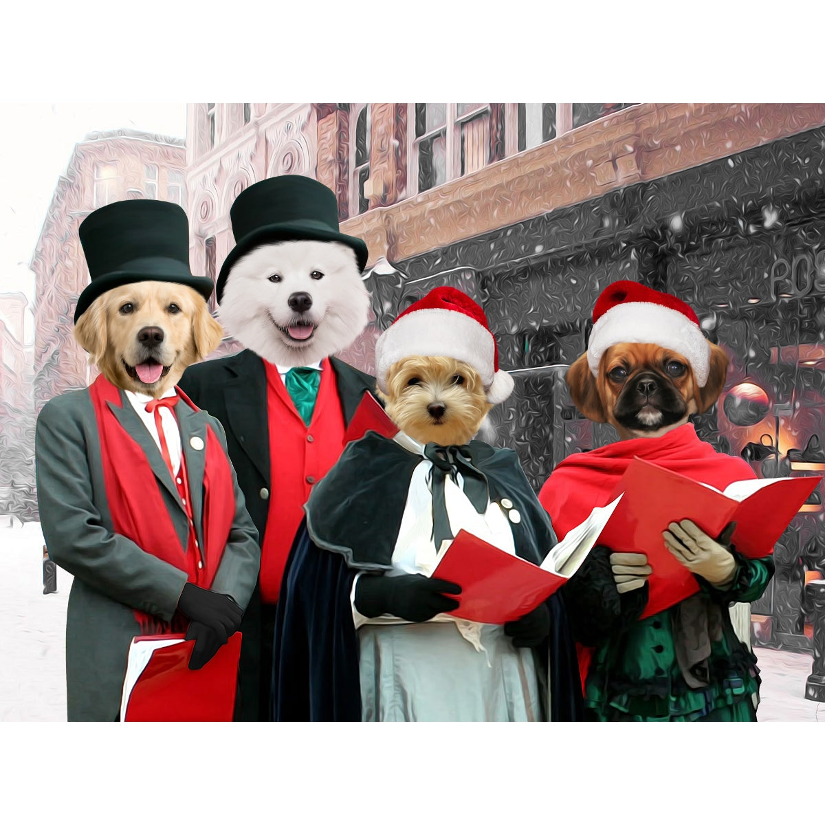 Merry Melodies Choir: Paw & Glory, paw and glory, drawing dog portraits, custom pet portraits south africa, pet portraits usa, pet portraits in oils, digital pet paintings, pet portraits leeds, pet portrait
