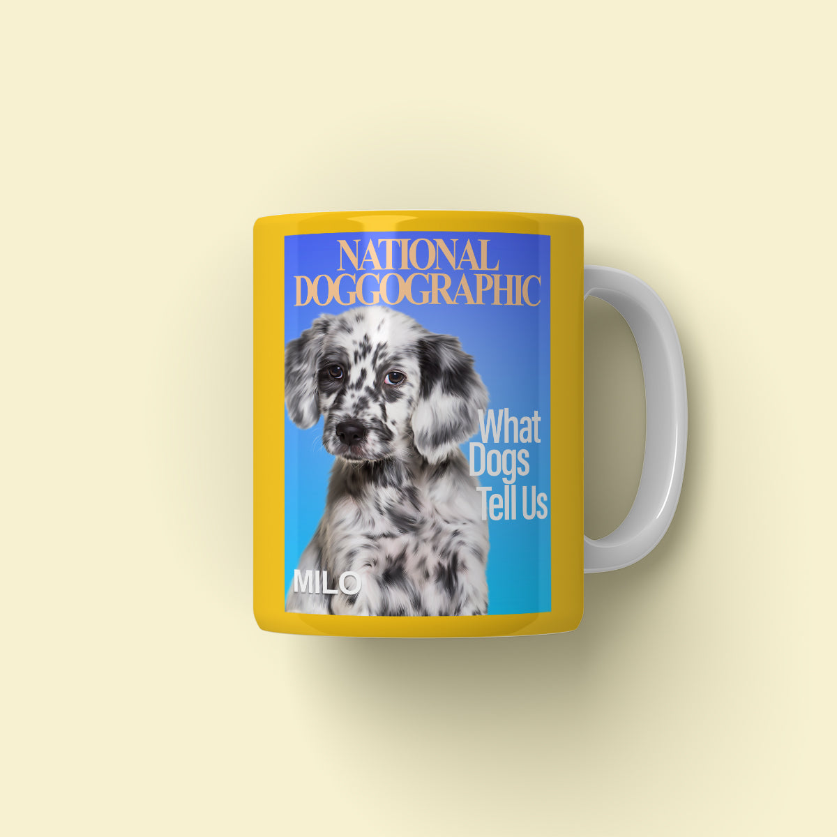 National Doggographic: Custom Pet Coffee Mug