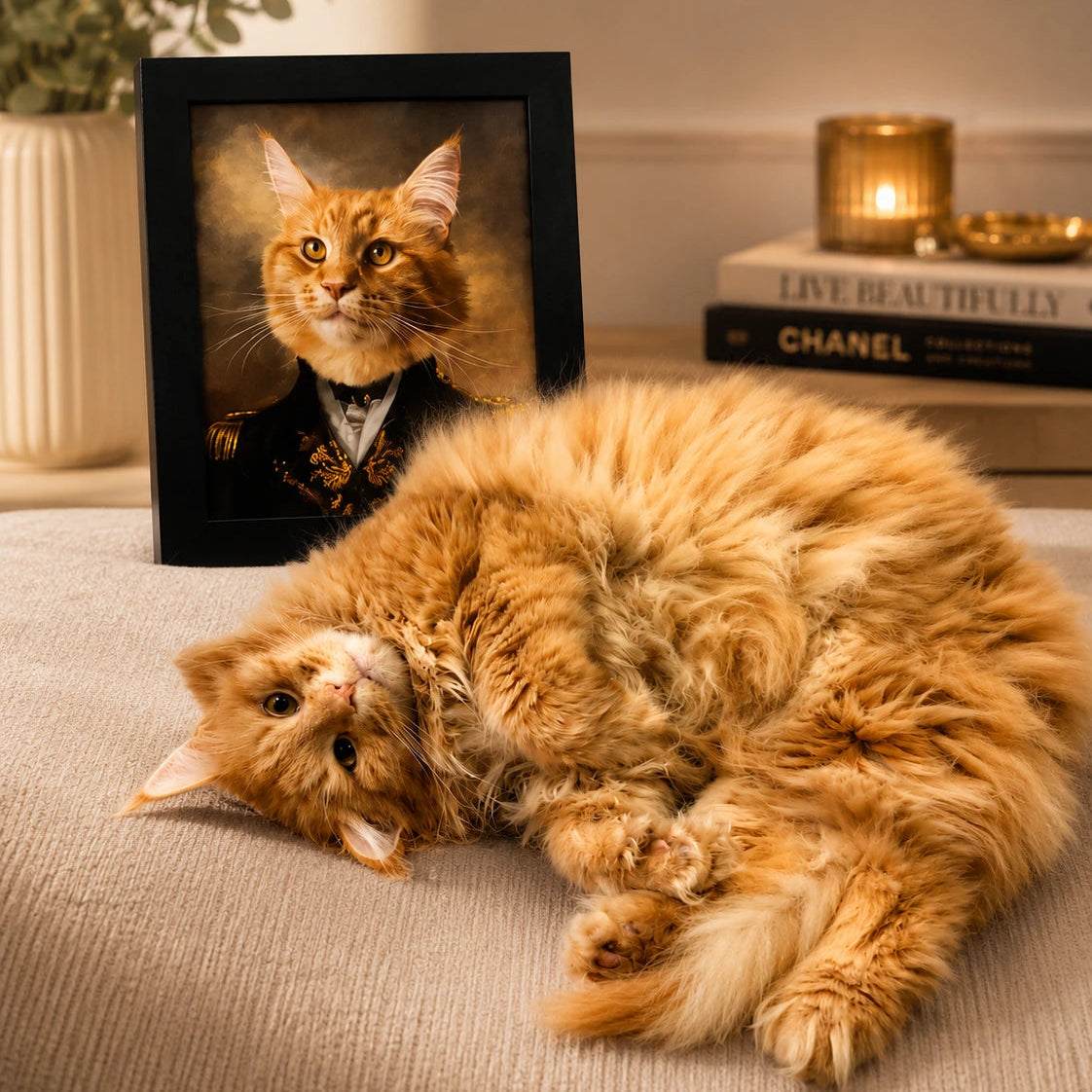 The General Custom Pet Portrait | custom pet portraits | Paw & Glory