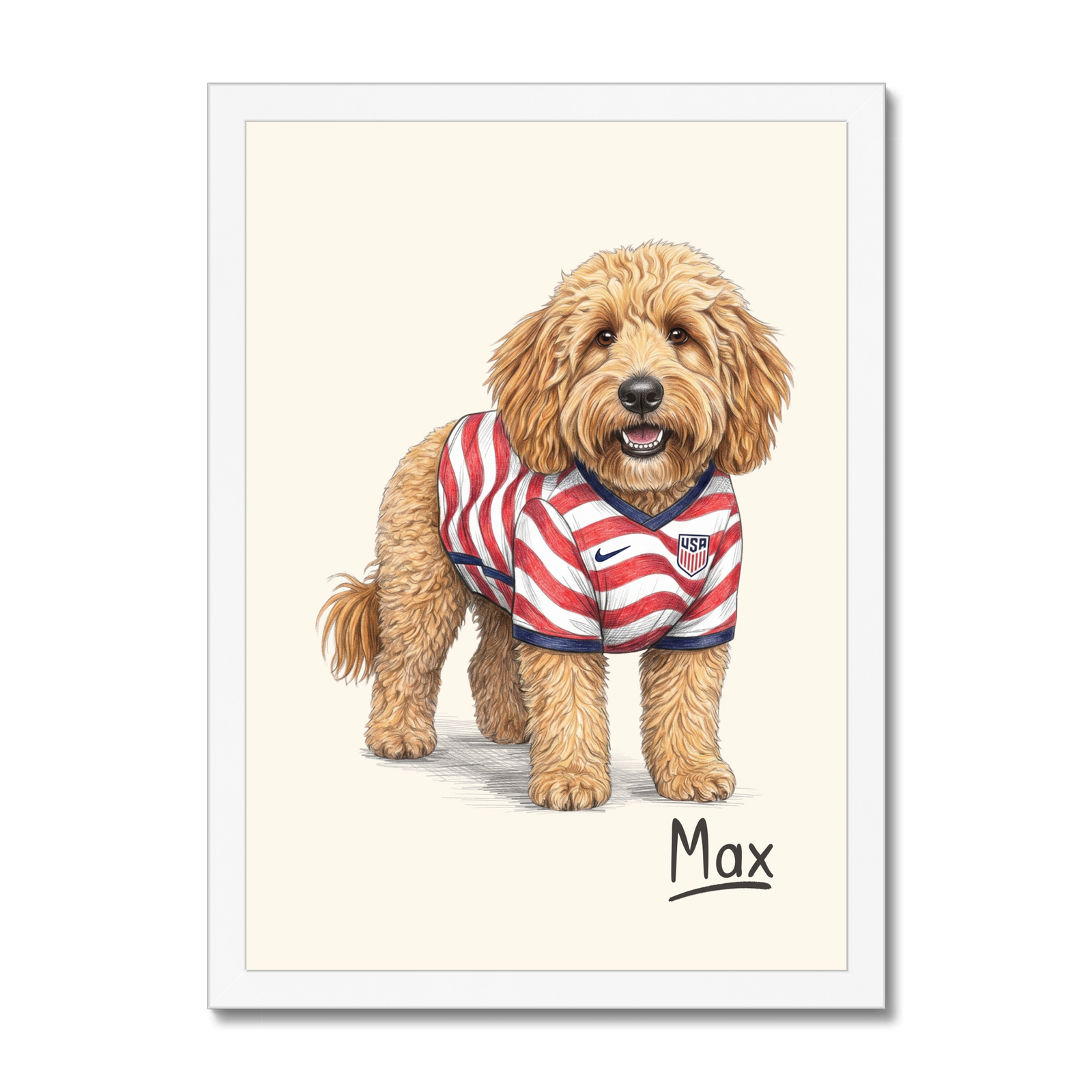 World Cup 2026: Custom Pet Portrait