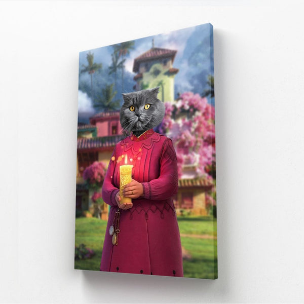 Family Matriarch Custom Pet Canvas | Custom Pet Portrait Canvas | Paw & Glory