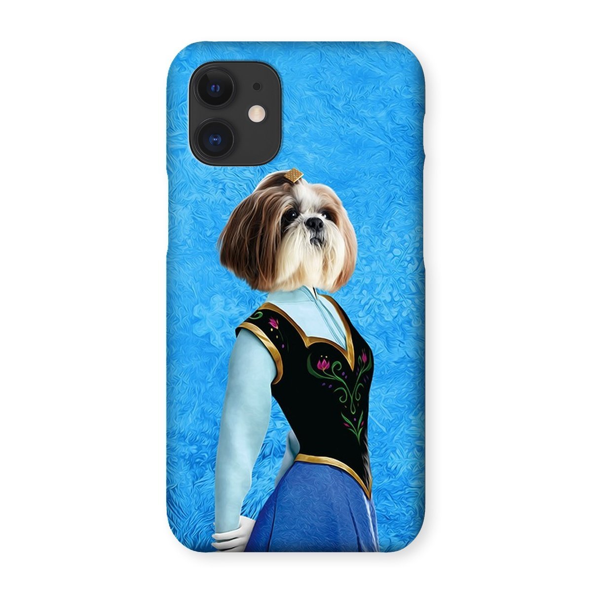 Snow Princess Custom Pet Phone Case | Custom Pet Artwork | Paw & Glory