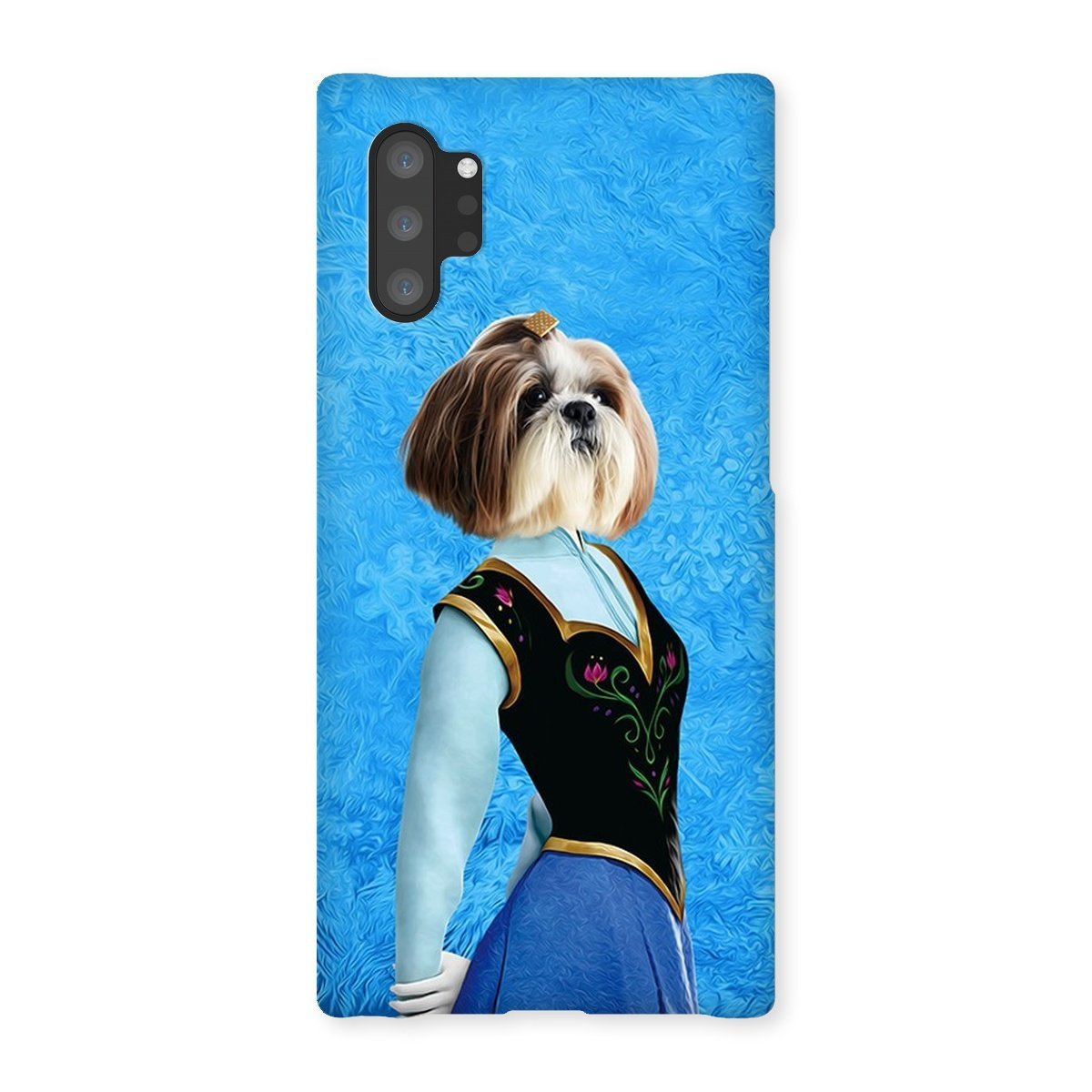 Snow Princess Custom Pet Phone Case | Custom Pet Artwork | Paw & Glory