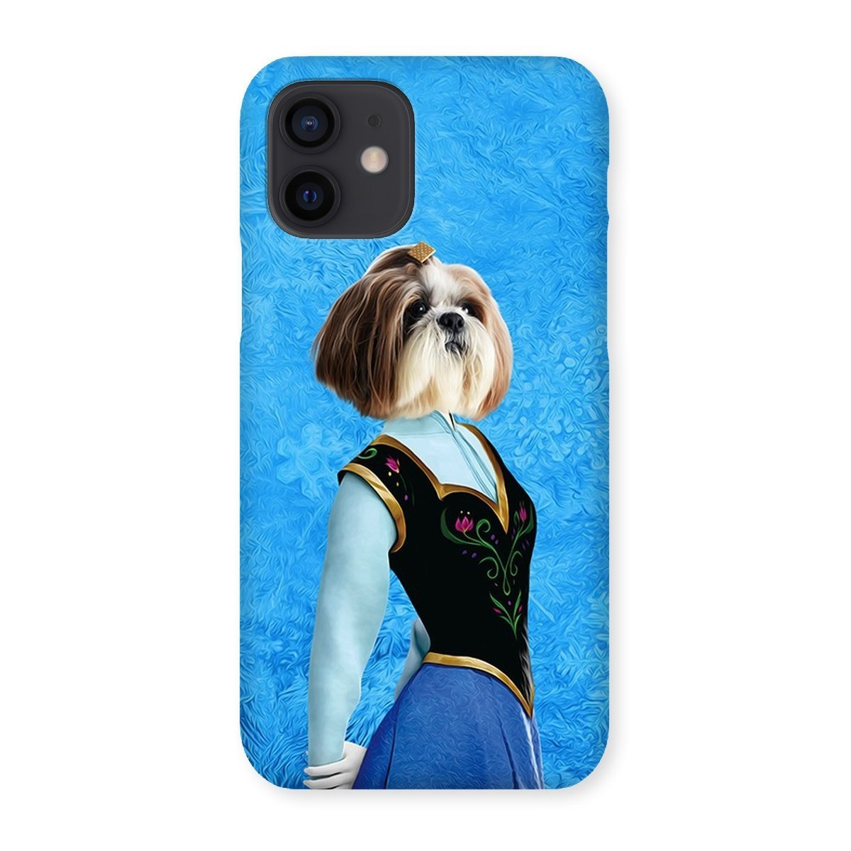Snow Princess Custom Pet Phone Case | Custom Pet Artwork | Paw & Glory