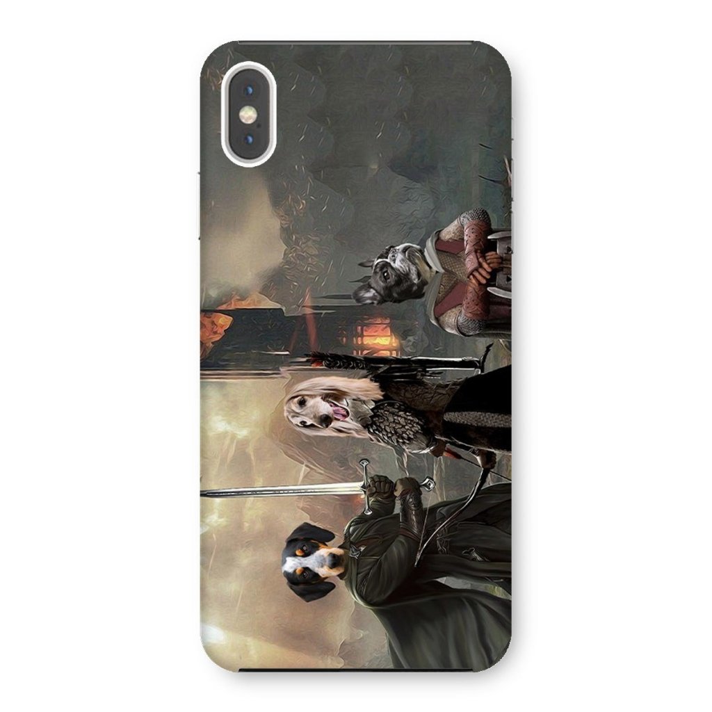 Aragon, Legolas & Gimli: Custom Pet Phone Case - Paw & Glory - Dog Portraits - Pet Portraits