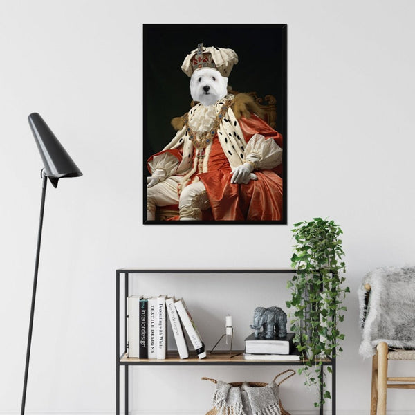 Archbishop: Custom Pet Portrait | framed pet portrait | Paw & Glory