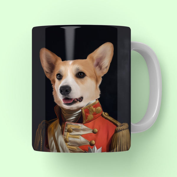 Archduke: Custom Pet Coffee Mug | royal pet portrait | Paw & Glory