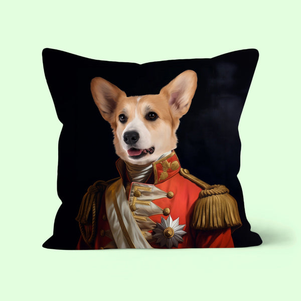 Archduke: Custom Pet Pillow | royal pet portrait | Paw & Glory