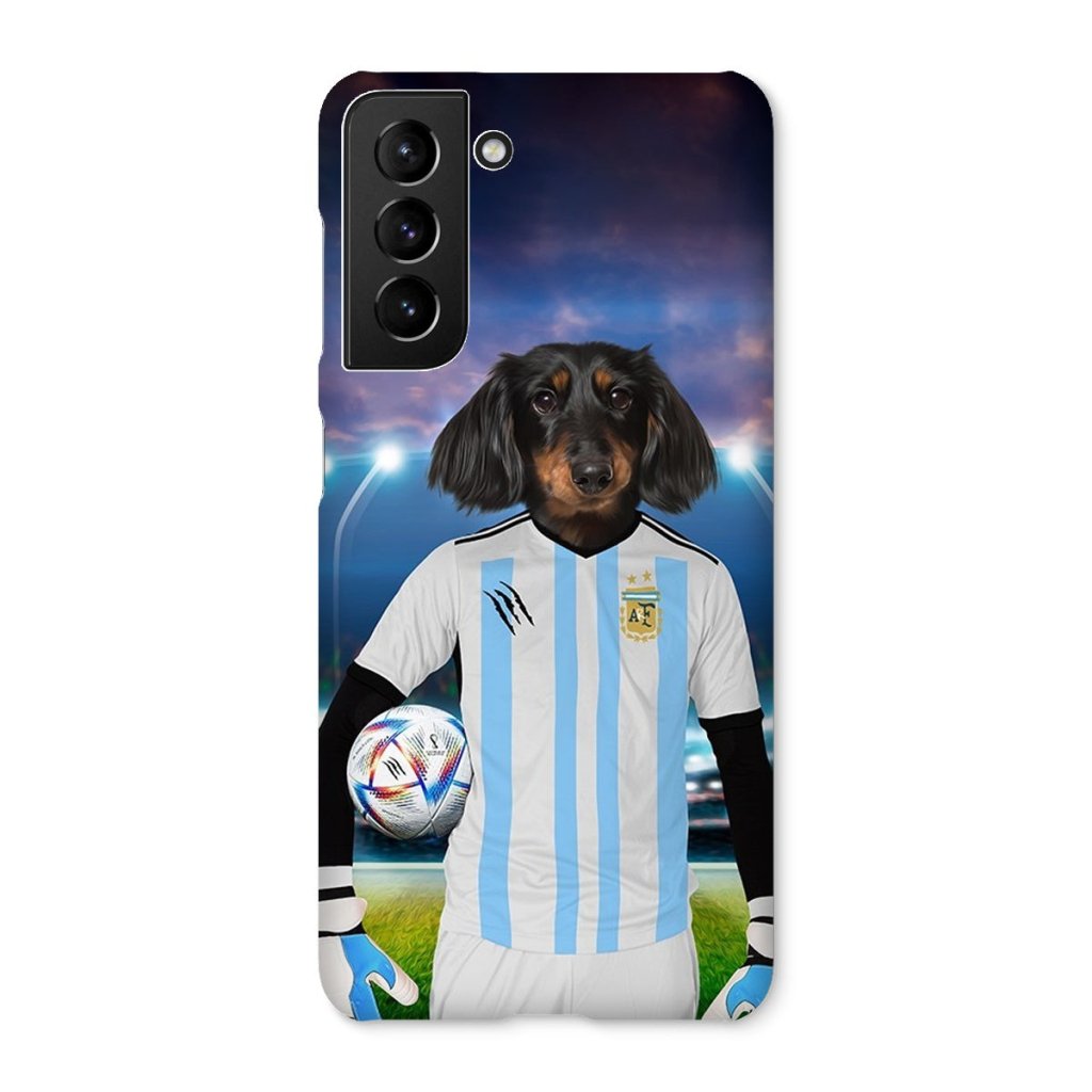 Argentina Football Team (FIFA 2022): Custom Pet Phone Case - Paw & Glory - Dog Portraits - Pet Portraits