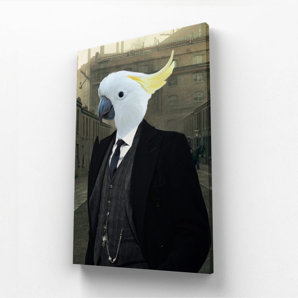 1920s Gangster | Custom Pet Portrait | Paw & Glory