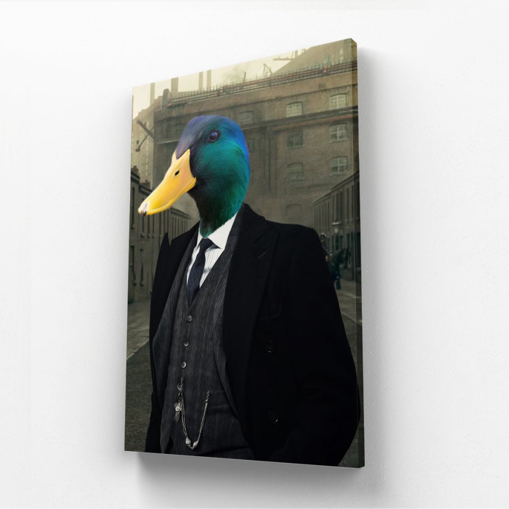 1920s Gangster | Custom Pet Portrait | Paw & Glory