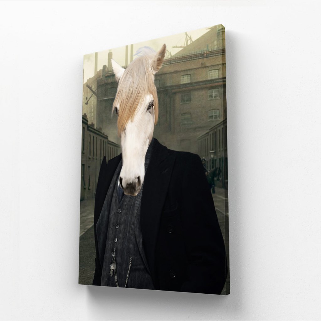 1920s Gangster | Custom Pet Portrait | Paw & Glory