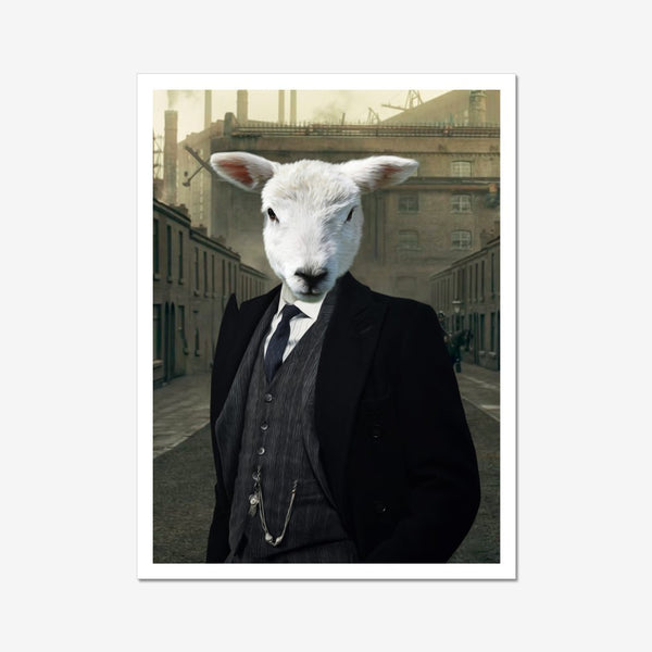 1920s Gangster | Custom Pet Portrait | Paw & Glory
