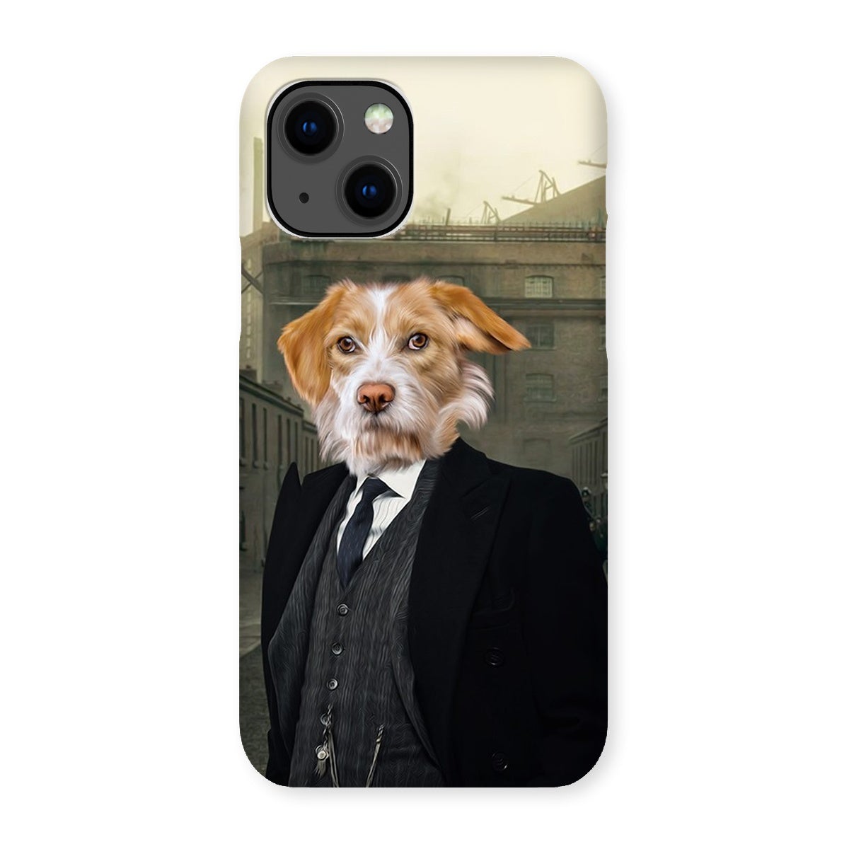 1920s Gangster Custom Pet Snap Phone Case | Custom Pet Artwork | Paw & Glory