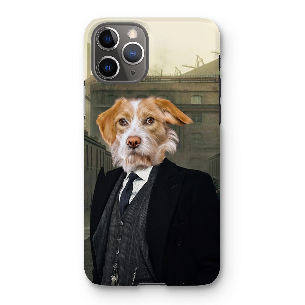1920s Gangster Custom Pet Snap Phone Case | Custom Pet Artwork | Paw & Glory