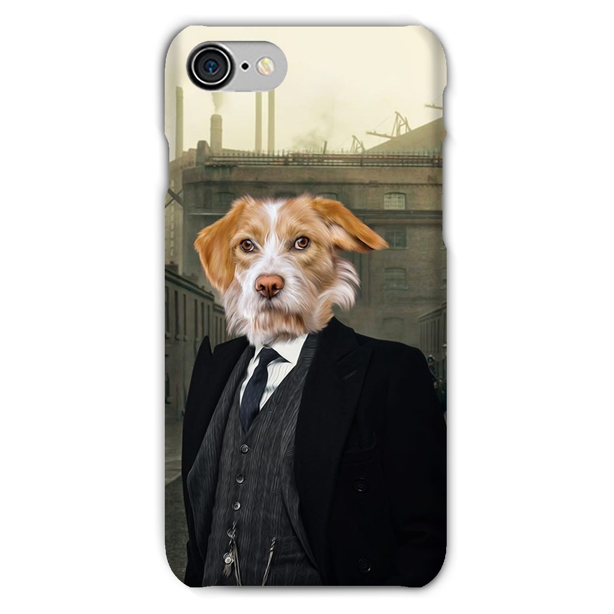 1920s Gangster Custom Pet Snap Phone Case | Custom Pet Artwork | Paw & Glory
