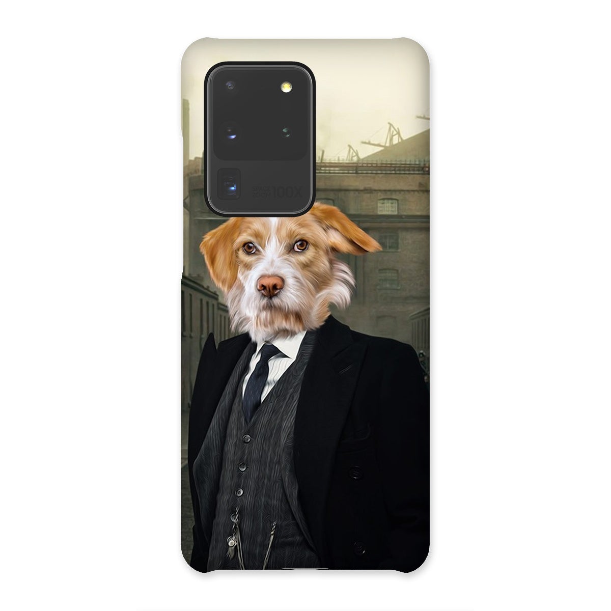 1920s Gangster Custom Pet Snap Phone Case | Custom Pet Artwork | Paw & Glory