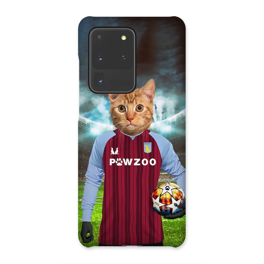 Aston Pawla Football Club: Custom Pet Phone Case - Paw & Glory - Dog Portraits - Pet Portraits