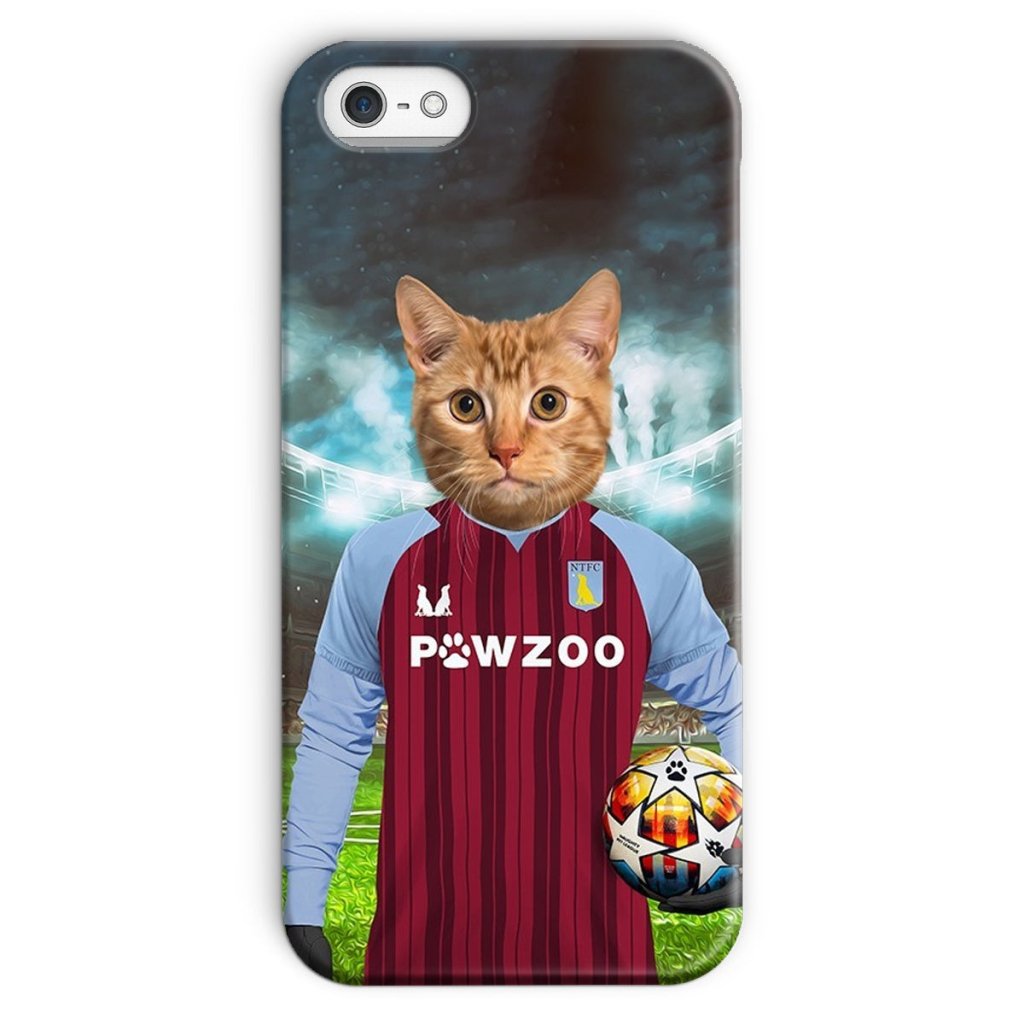 Aston Pawla Football Club: Custom Pet Phone Case - Paw & Glory - Dog Portraits - Pet Portraits