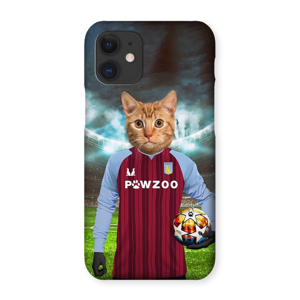 Aston Pawla Football Club: Custom Pet Phone Case - Paw & Glory - Dog Portraits - Pet Portraits