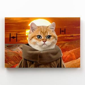 Baby Yoda 2: Custom Pet Canvas - Paw & Glory - Dog Portraits - Pet Portraits