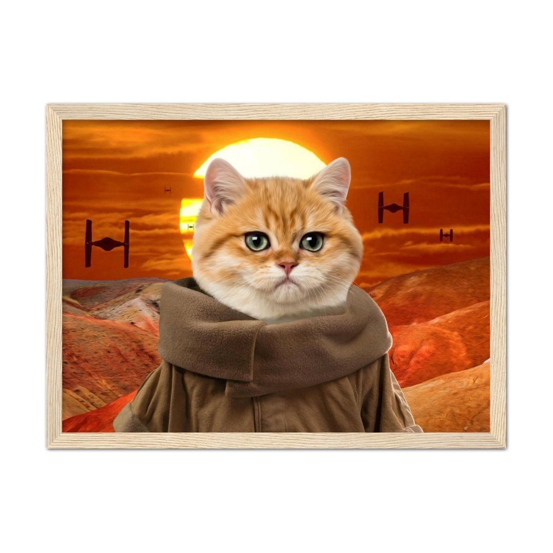 Baby Yoda 2: Custom Pet Portrait - Paw & Glory - Dog Portraits - Pet Portraits