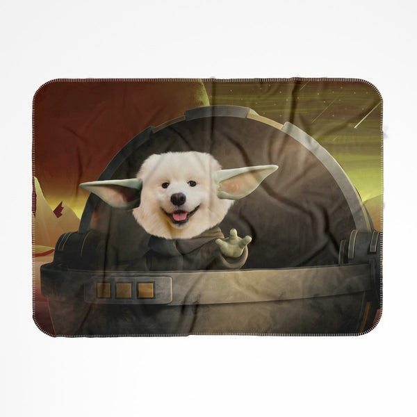 Tiny Space Alien Custom Pet Blanket | Pet Lover Gift | Paw & Glory