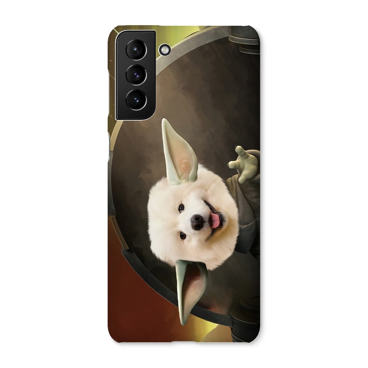 Baby Yoda: Custom Pet Phone Case - Paw & Glory - Dog Portraits - Pet Portraits
