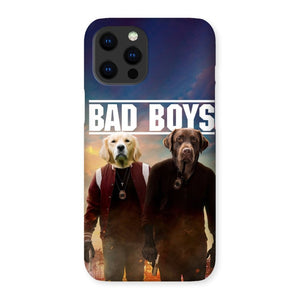 Bad Boys: Custom Pet Snap Phone Case - Paw & Glory - Dog Portraits - Pet Portraits