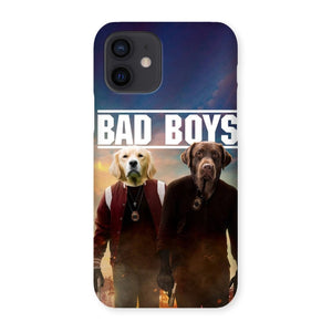 Bad Boys: Custom Pet Snap Phone Case - Paw & Glory - Dog Portraits - Pet Portraits