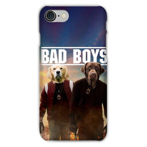 Bad Boys: Custom Pet Snap Phone Case - Paw & Glory - Dog Portraits - Pet Portraits