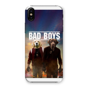 Bad Boys: Custom Pet Snap Phone Case - Paw & Glory - Dog Portraits - Pet Portraits