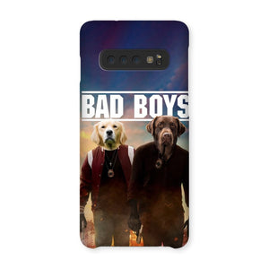 Bad Boys: Custom Pet Snap Phone Case - Paw & Glory - Dog Portraits - Pet Portraits