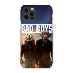 Bad Boys: Custom Pet Snap Phone Case - Paw & Glory - Dog Portraits - Pet Portraits