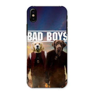 Bad Boys: Custom Pet Snap Phone Case - Paw & Glory - Dog Portraits - Pet Portraits