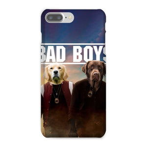 Bad Boys: Custom Pet Snap Phone Case - Paw & Glory - Dog Portraits - Pet Portraits