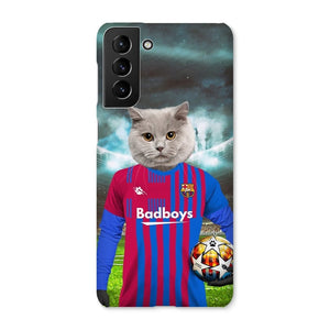 Barkcelona Football Club: Custom Pet Phone Case - Paw & Glory - Dog Portraits - Pet Portraits