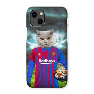 Barkcelona Football Club: Custom Pet Phone Case - Paw & Glory - Dog Portraits - Pet Portraits