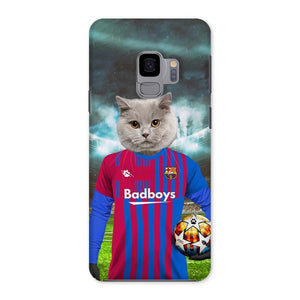 Barkcelona Football Club: Custom Pet Phone Case - Paw & Glory - Dog Portraits - Pet Portraits
