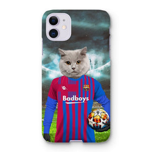 Barkcelona Football Club: Custom Pet Phone Case - Paw & Glory - Dog Portraits - Pet Portraits