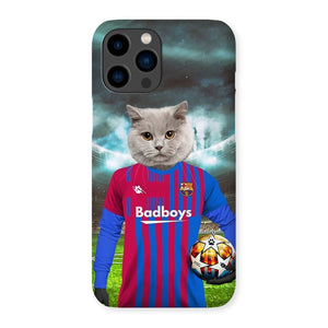 Barkcelona Football Club: Custom Pet Phone Case - Paw & Glory - Dog Portraits - Pet Portraits