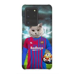 Barkcelona Football Club: Custom Pet Phone Case - Paw & Glory - Dog Portraits - Pet Portraits