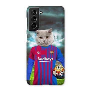 Barkcelona Football Club: Custom Pet Phone Case - Paw & Glory - Dog Portraits - Pet Portraits