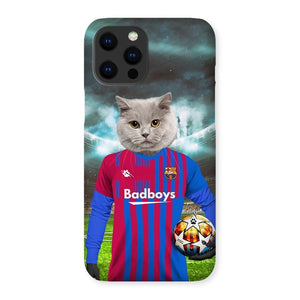 Barkcelona Football Club: Custom Pet Phone Case - Paw & Glory - Dog Portraits - Pet Portraits