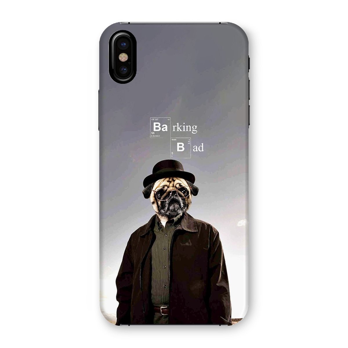 Barking Bad: Custom Pet Phone Case - Paw & Glory - Dog Portraits - Pet Portraits