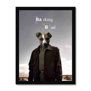 Barking Bad: Custom Pet Portrait - Paw & Glory - Dog Portraits - Pet Portraits