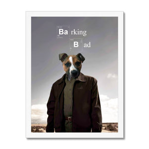 Barking Bad: Custom Pet Portrait - Paw & Glory - Dog Portraits - Pet Portraits