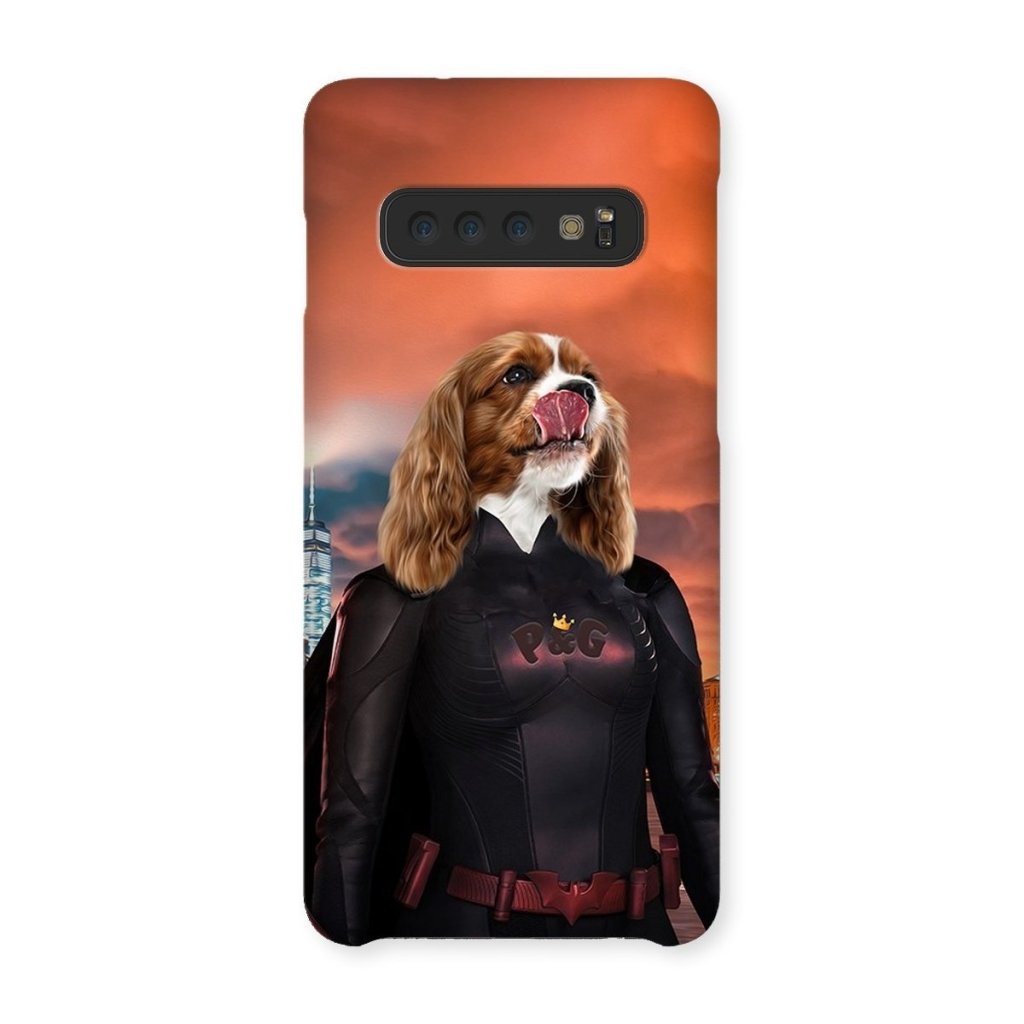 Batwoman: Custom Pet Phone Case - Paw & Glory - Dog Portraits - Pet Portraits