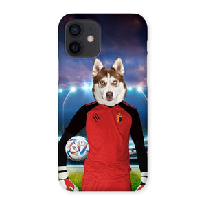 Belgium Football Team (FIFA 2022): Custom Pet Phone Case - Paw & Glory - Dog Portraits - Pet Portraits